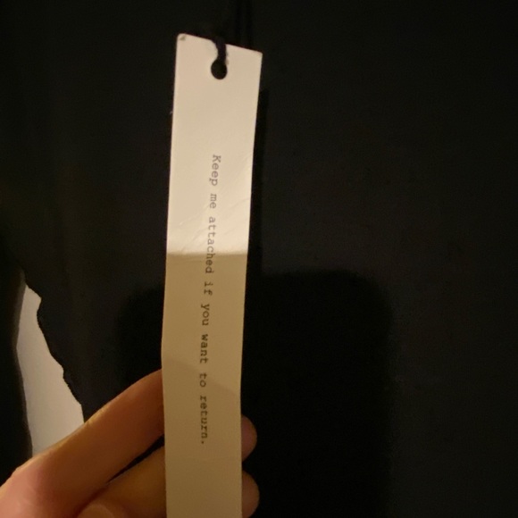 THE LINE BY K - ZANE TOP IN BLACK - SIZE: MED (FITS SMALL!) - NEW + NEVER WORN - Picture 9 of 9